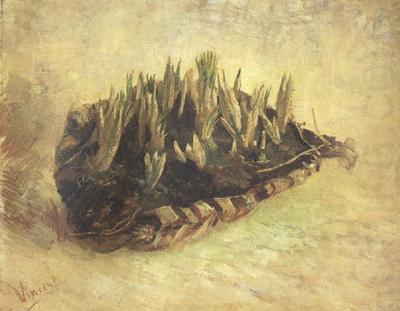 Still life with a Basket of Crocuses (nn04), Vincent Van Gogh